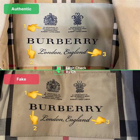 burberry pants replica|how to check burberry authenticity.